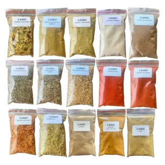 Kit 15 Temperos Gourmet Premium – Caindi