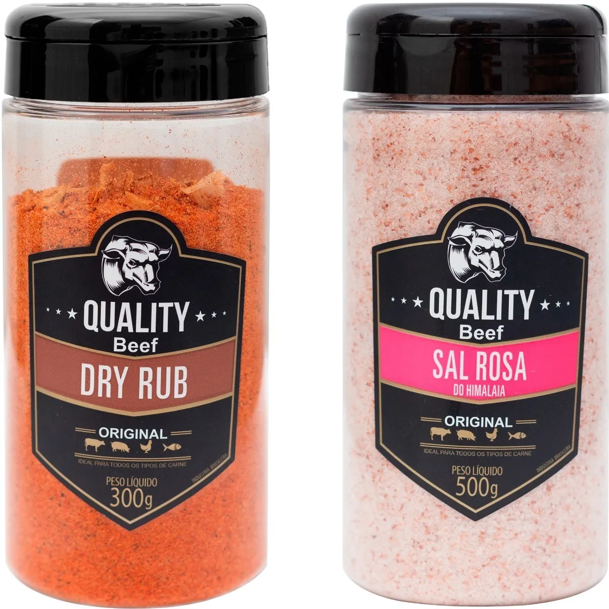 Kit Dry Rub + Sal Rosa do Himalaia – Quality Beef