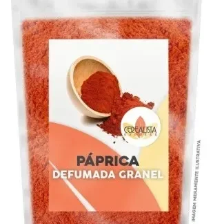 Tempero Páprica Defumada Moída 1kg – Cerealista Express